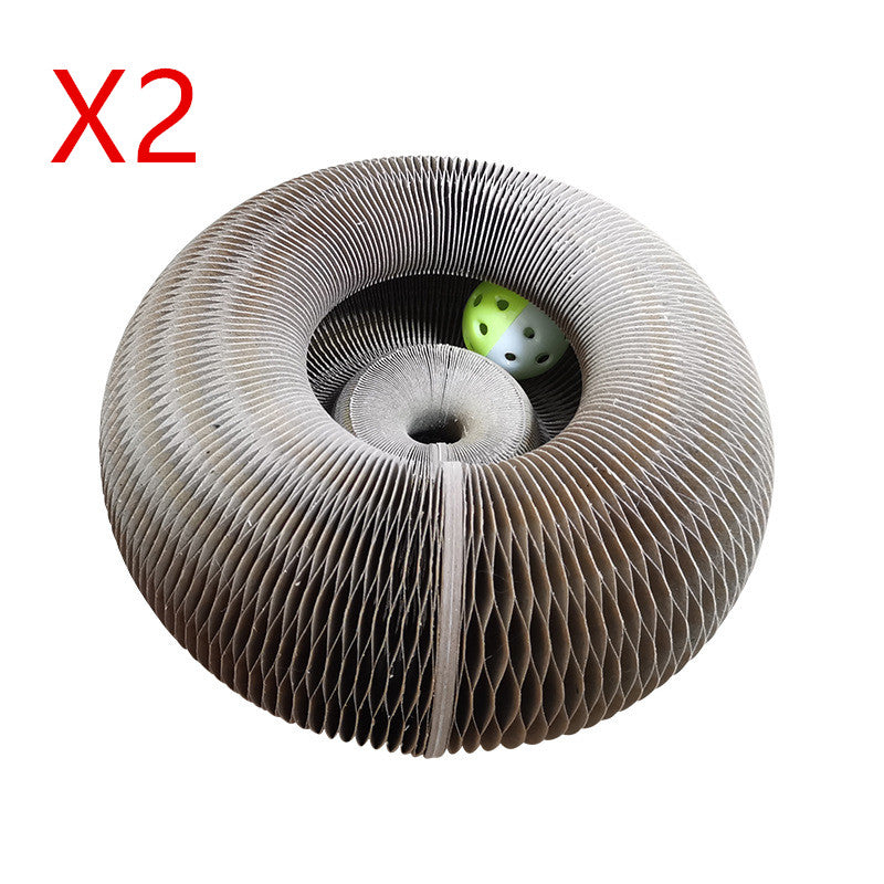 Magic Organ Cat Scratching Board Toy With Bell