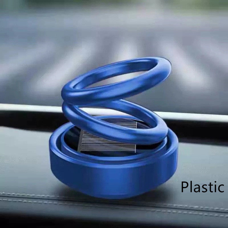 Car perfume seat solar double ring