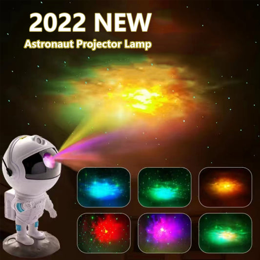 New Galaxy Projector Astronaut Starry Sky Projector Remote Control Bluetooth Music Laser