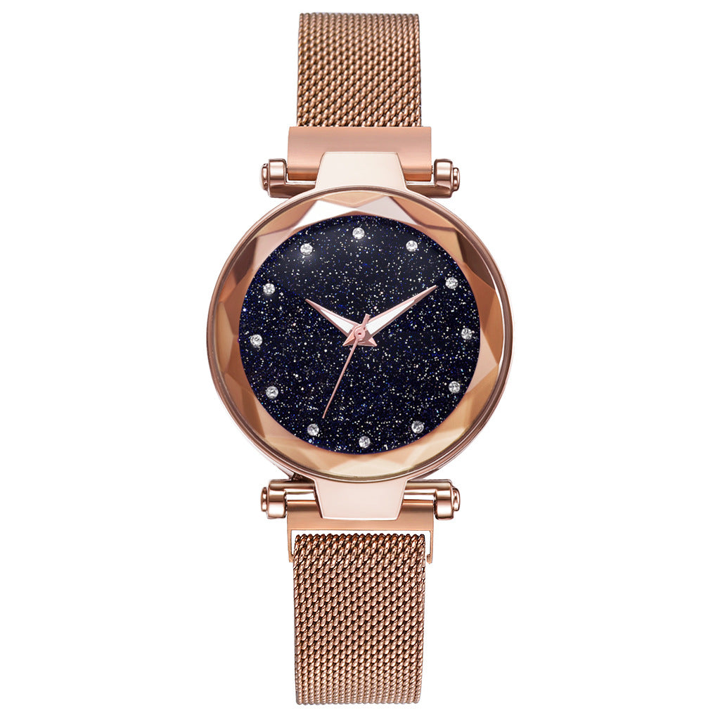 Korean Version Of The Sky Grey Star Female Watch