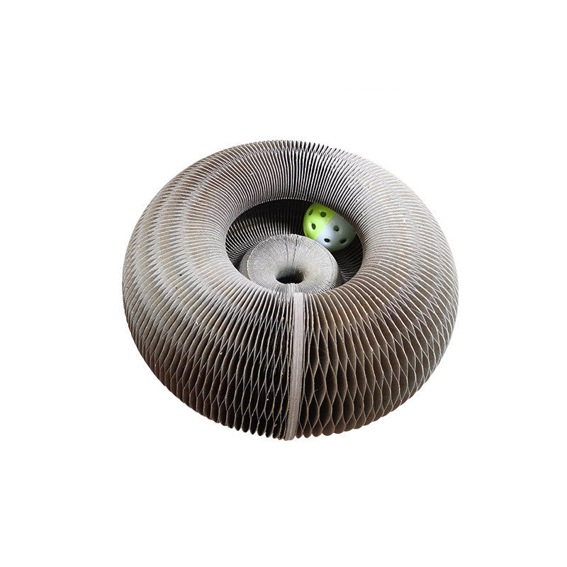 Magic Organ Cat Scratching Board Toy With Bell