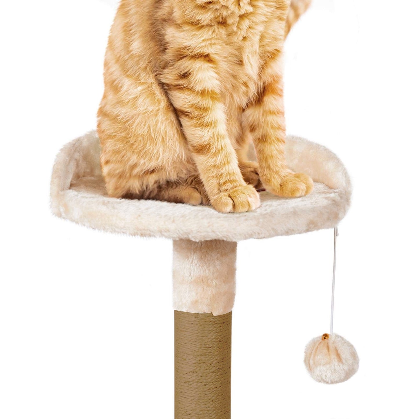 Cat Tower Kittens Pet Play House Cat Activity Tree Condo Scratching Sisal Post